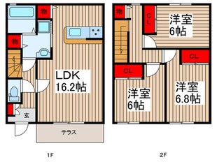 ＦＯＵＲ　ＳＥＡＳＯＮＳ　Ｔの物件間取画像